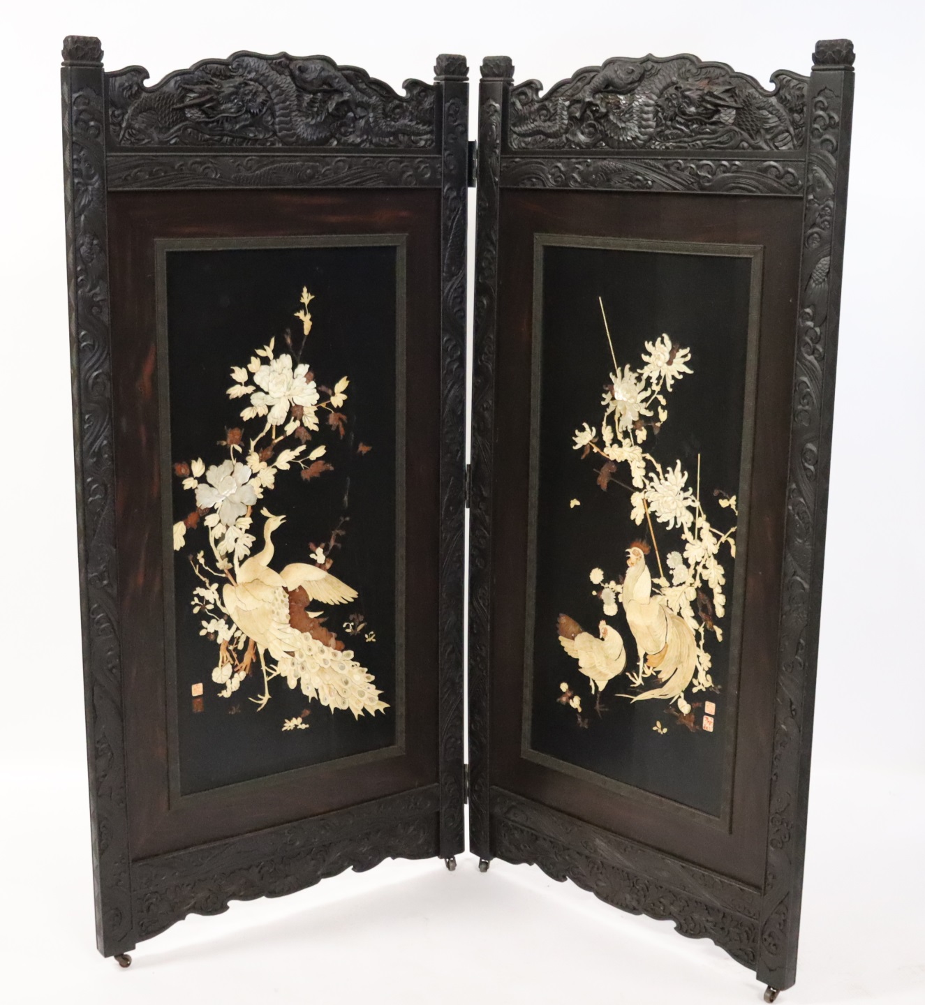 ANTIQUE JAPANESE CARVED AND LACQUERED 3bde73