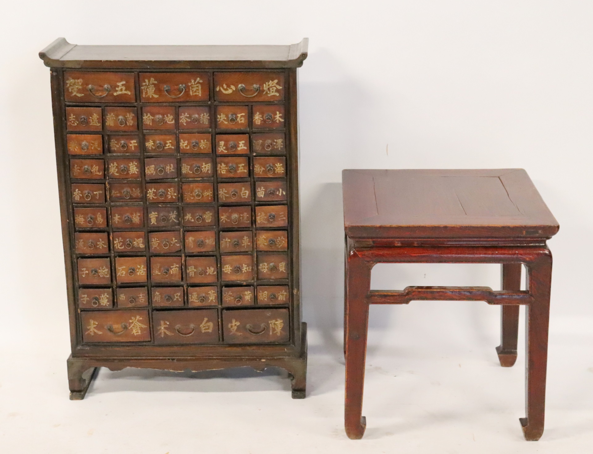 ANTIQUE ASIAN FURNITURE GROUPING  3bde95