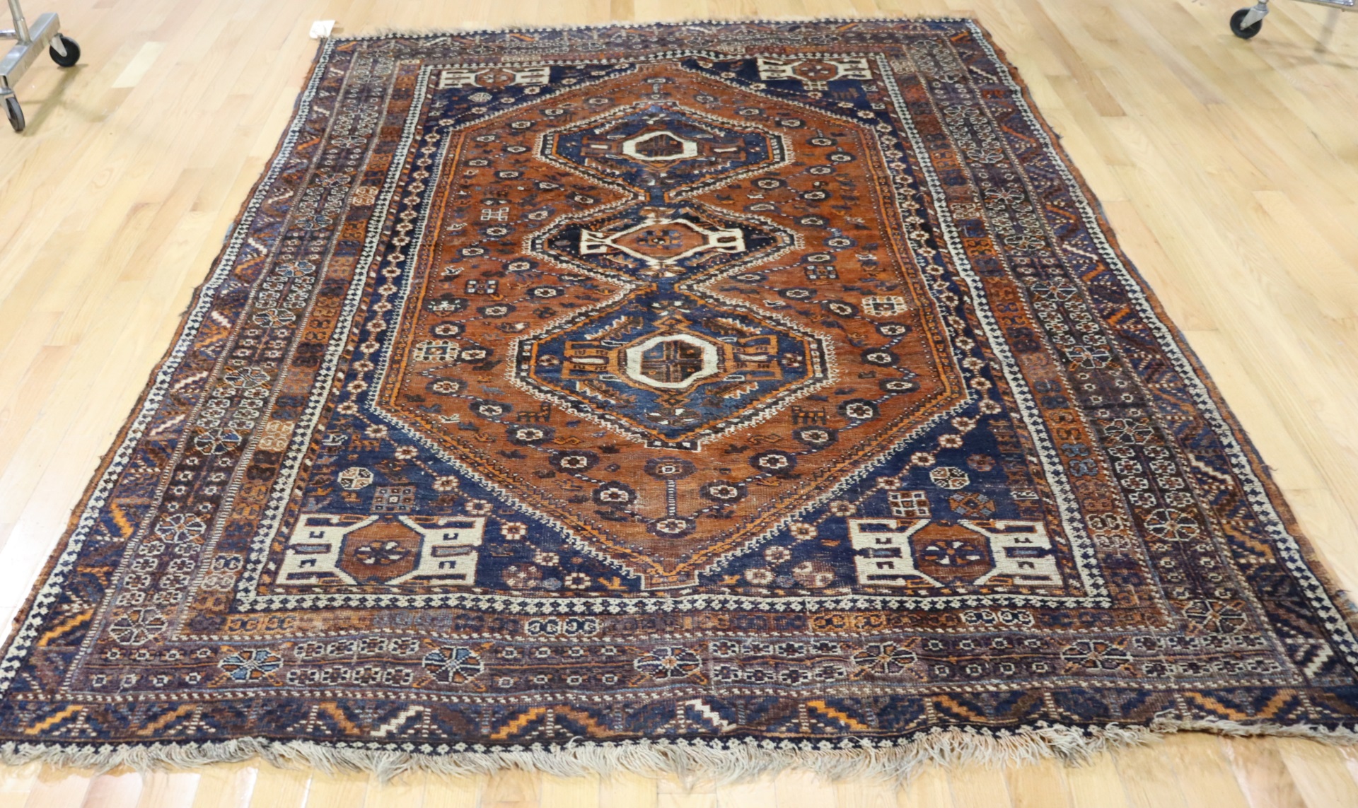 ANTIQUE AND FINELY HAND WOVEN KAZAK