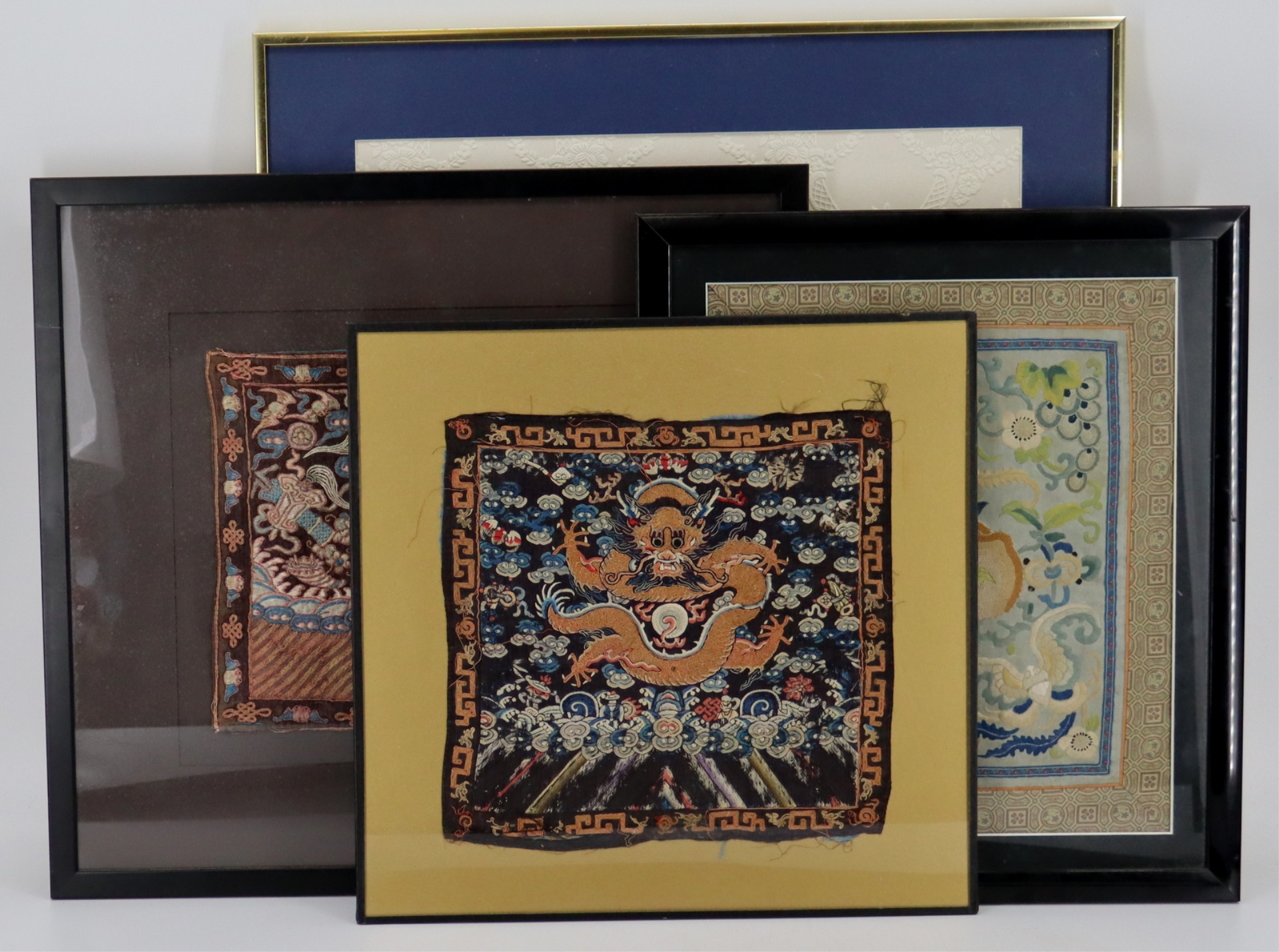 COLLECTION OF FRAMED CHINESE RANK 3bdeb9