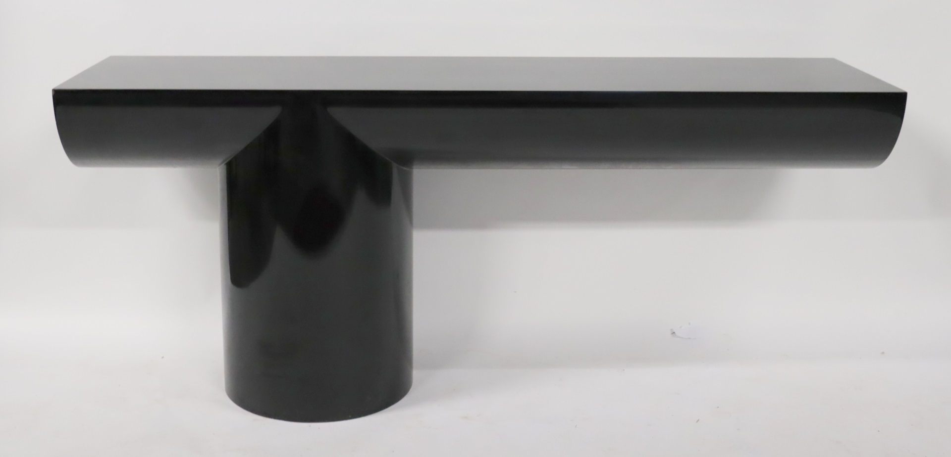 MIDCENTURY STYLE BLACK LACQUERED 3bdeec