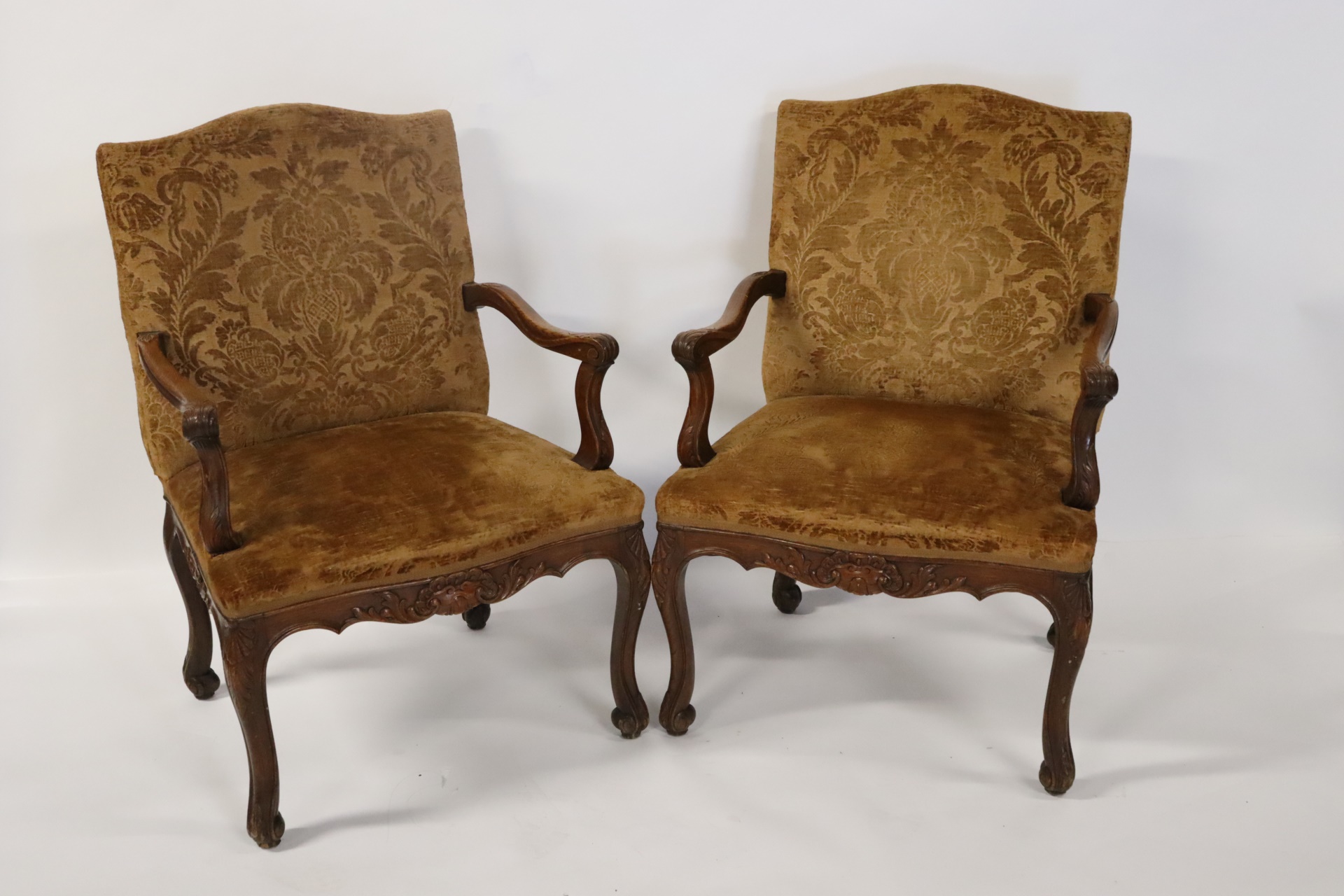 A PAIR OF ANTIQUE LOUIS XV STYLE 3bdef5