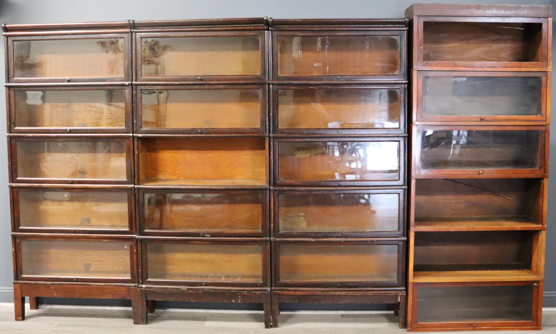 LOT OF BARRISTER BOOKCASES. To