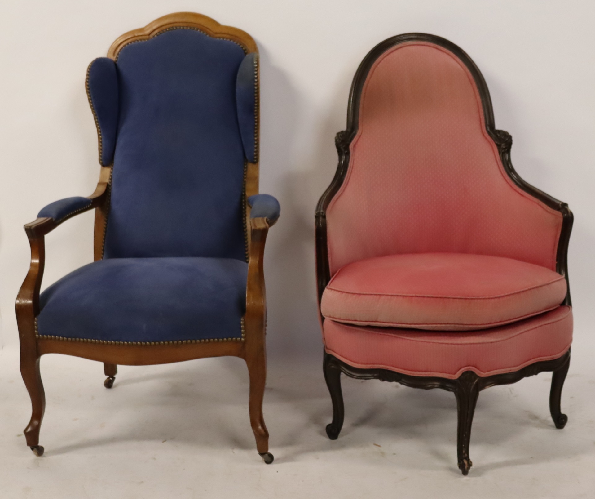 ANTIQUE LOUIS XV STYLE CHAIR TOGETHER 3bdf15