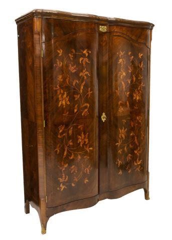 FRENCH ROSEWOOD FLORAL MARQUETRY 3bdfd2