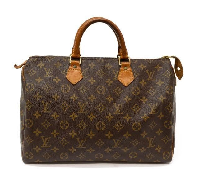 LOUIS VUITTON 'SPEEDY 35' MONOGRAM