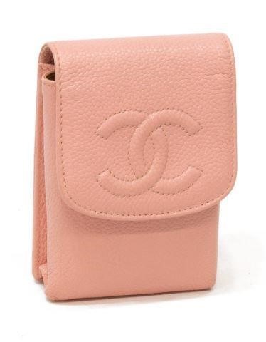 CHANEL PINK LEATHER "TIMELESS"