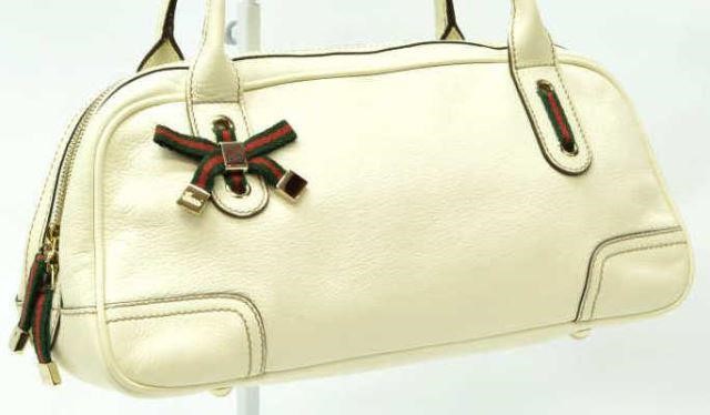 GUCCI PRINCY BOSTON BAG WHITE 3c07b8