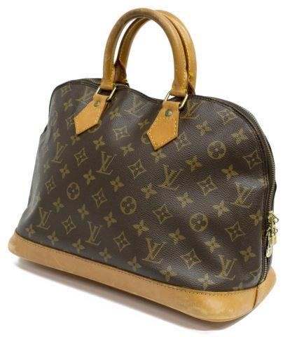 LOUIS VUITTON 'ALMA' MONOGRAM CANVAS