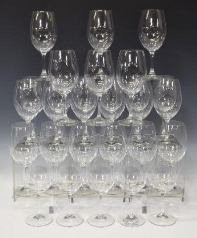 (29) RIEDEL COLORLESS GLASS RED