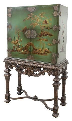 DECORATIVE CHINOISERIE CABINET 3c0828