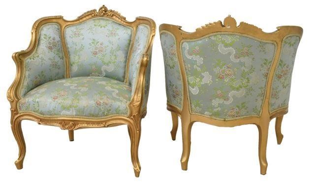  PR FRENCH LOUIS XV STYLE BERGERES 3c0829