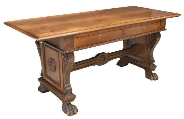 ITALIAN RENAISSANCE REVIVAL WALNUT 3c0839