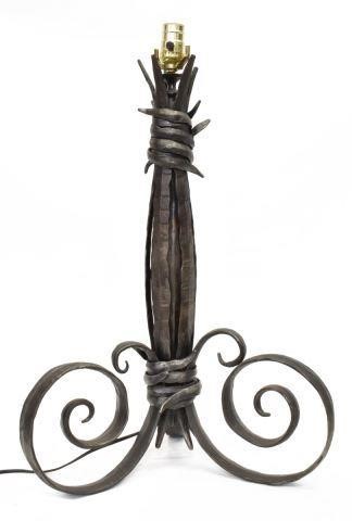 NICHOLAS BRUMDER WROUGHT IRON TABLE