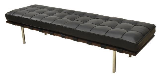 MIES VAN DER ROHE MVR LEATHER BENCH 3c08a7