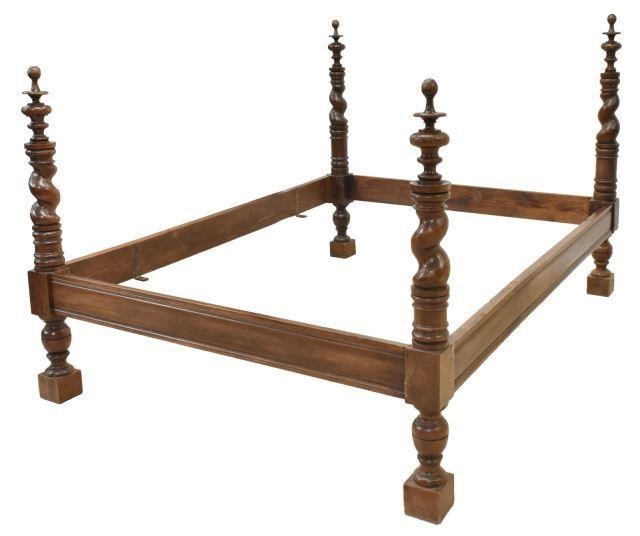 CONTINENTAL BAROQUE STYLE WALNUT