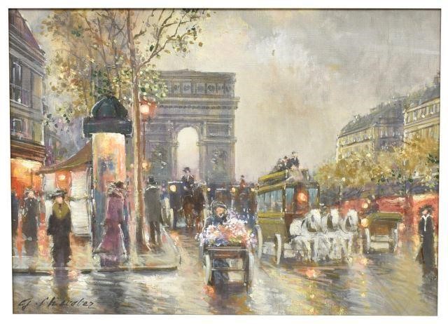 SIGNED CHEVALIER FRENCH STREET