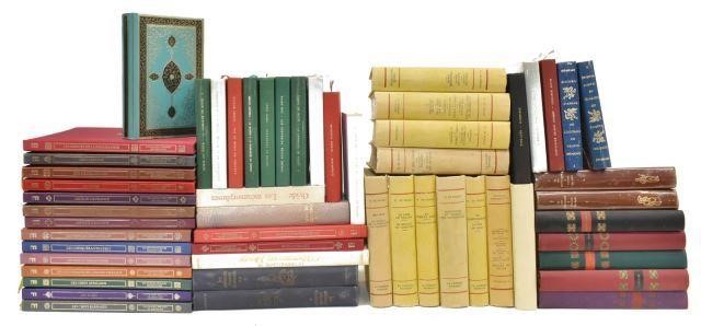 (55) FRENCH LIBRARY SHELF BOOKS(lot