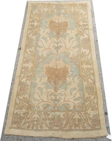 HAND-TIED TURKISH OUSHAK RUG, 10'