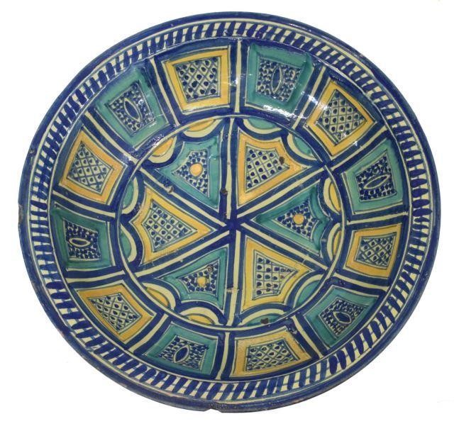 SPANISH TALAVERA TIN-GLAZED EARTHENWARE