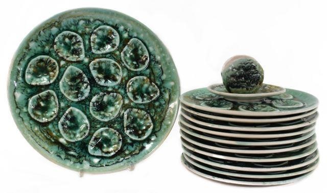 (12) FRENCH NIDERVILLER FAIENCE