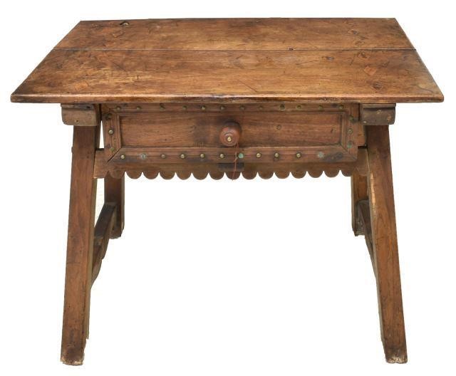 RUSTIC SPANISH LOW TABLE 18TH 3c0a94