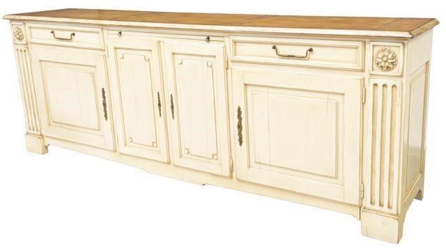 FRENCH RUSTIC PAINTED FRUITWOOD 3c0ab3
