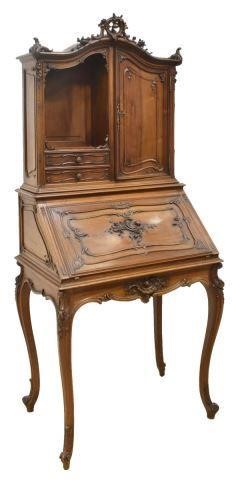 FRENCH LOUIS XV STYLE WALNUT LADIES 3c0af0