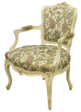 FRENCH LOUIS XV STYLE UPHOLSTERED 3c0b61