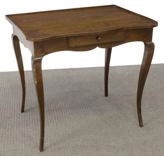 FRENCH LOUIS XV STYLE OAK CONSOLE 3c0ba9