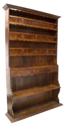 FRENCH PROVINCIAL MIXED WOOD VAISSELIER  3c0c71