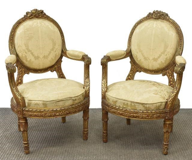  2 FINE FRENCH LOUIS XVI STYLE 3c0c77