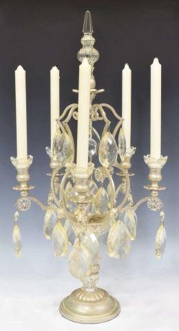 SILVER GILT CRYSTAL GIRANDOLE 3c0cab