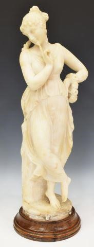 NEOCLASSICAL MARBLE SCULPTURE OF