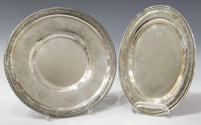 (2) TOWLE LOUIS XIV STERLING SILVER