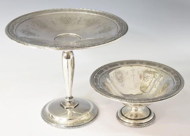 (2) TOWLE LOUIS XIV STERLING SILVER