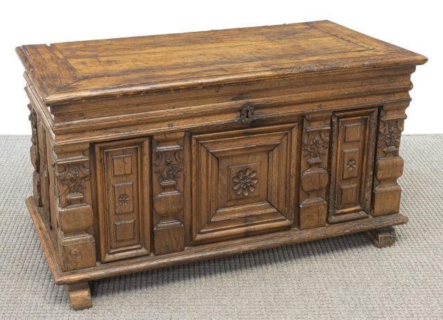 FRENCH PROVINCIAL COFFER/ TRUNK,