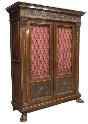 ITALIAN RENAISSANCE REVIVAL WALNUT