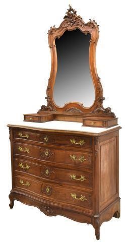 FRENCH LOUIS XV STYLE MARBLE TOP 3c0d4e