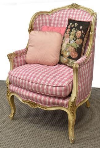 FRENCH LOUIS XV STYLE UPHOLSTERED 3c0d48