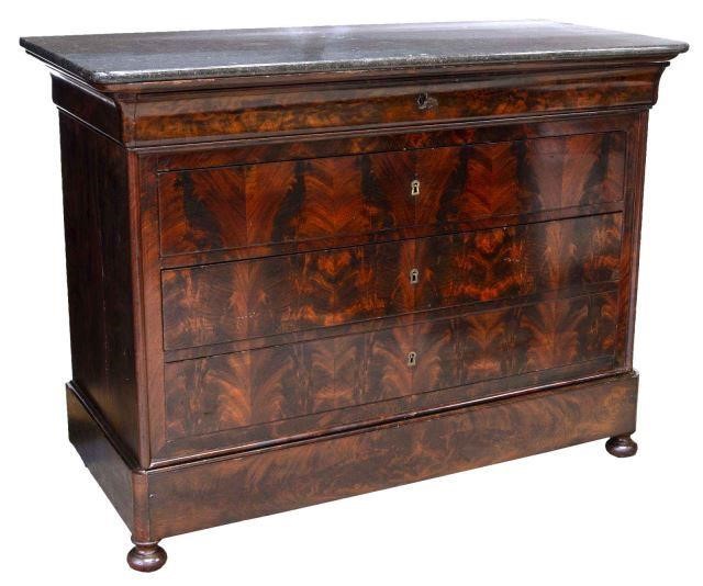 FRENCH LOUIS PHILIPPE MARBLE TOP 3c0d5a