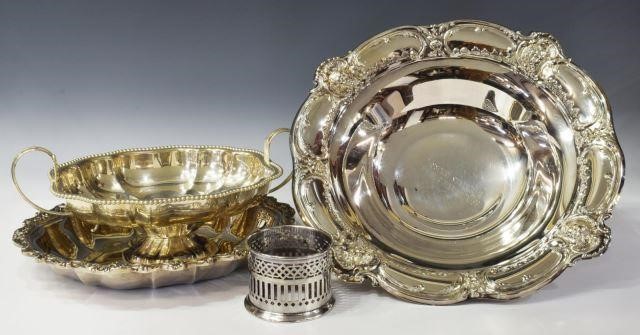  4 COLLECTION OF SILVER PLATE 3c0d77
