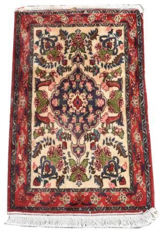 HAND-TIED PERSIAN BIJAR RUG, 3'6"