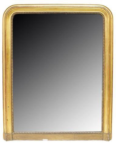 FRENCH CHARLES X GILTWOOD MIRROR,