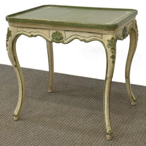 FRENCH LOUIS XV STYLE PAINTED SIDE 3c0dad