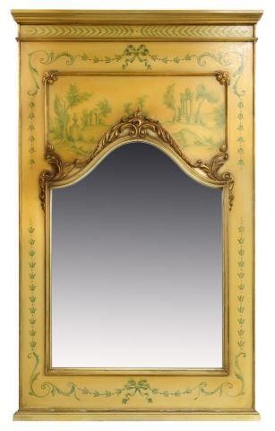 ITALIAN VENETIAN PAINTED TRUMEAU