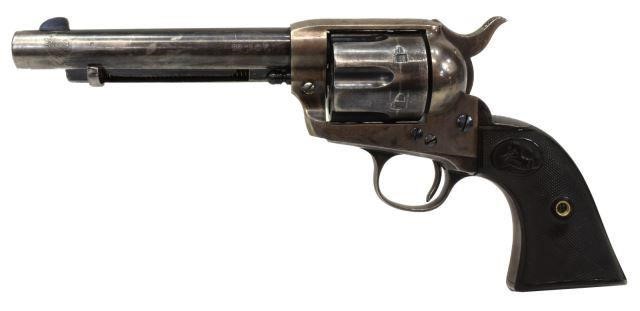 COLT SAA .32/20 REVOLVER WITH COLT LETTER,