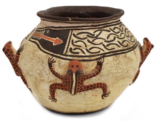 NATIVE AMERICAN ZUNI FROG POTTERY 3c0e6c