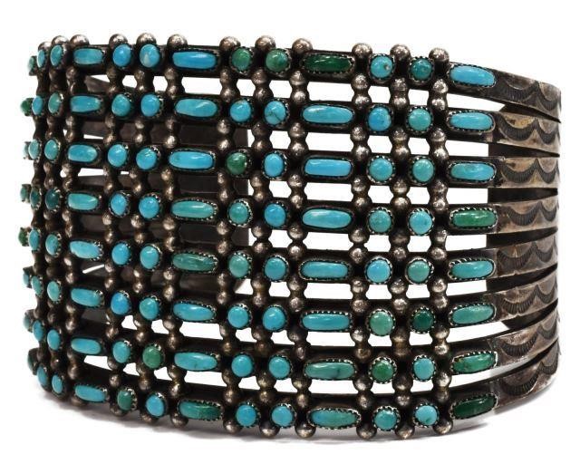 NATIVE AMERICAN ZUNI TURQUOISE 3c0e7f