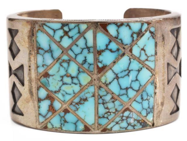 NATIVE AMERICAN SILVER TURQUOISE 3c0e80